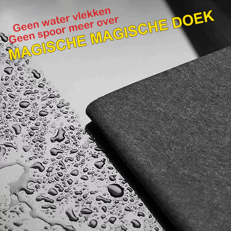 Microvezel Schoonmaakdoek - voor Glas, Spiegels, Auto's en Keukengerei